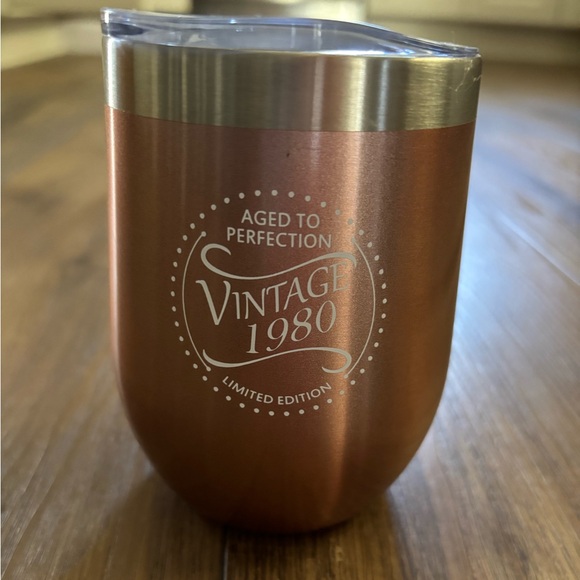 Vintage 1980 Copper Wine Tumbler - Picture 1 of 3